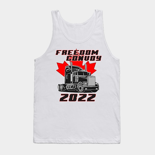 Freedom Convoy 2022 Tank Top by BuzzBox